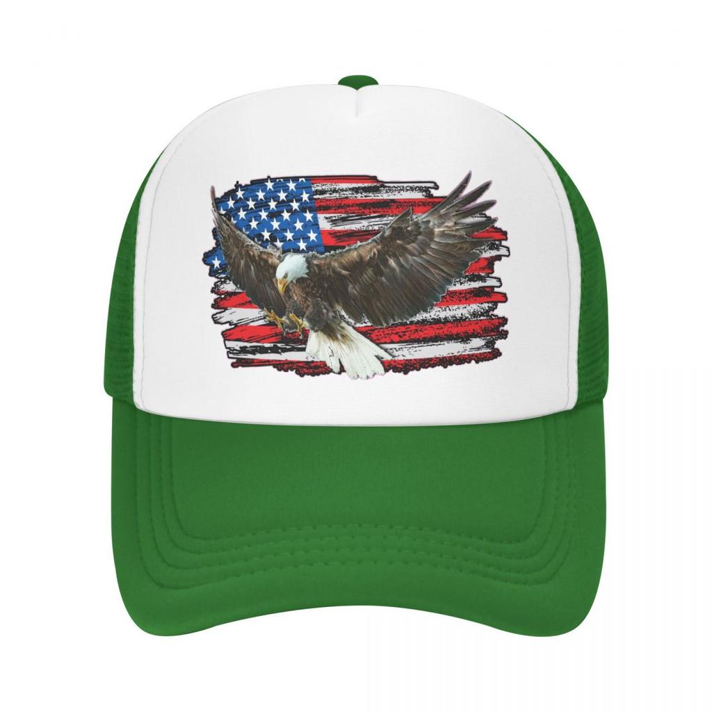 Персонализированная бейсбольная кепка с американским орлом и американским флагом в стиле хип-хоп, унисекс, регулируемая шляпа дальнобойщика WoUnisex, осенние кепки Snapback
