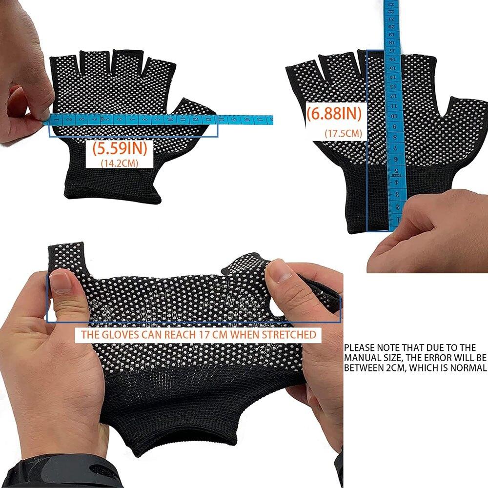 1 пара велосипедных перчаток без пальцев, легкие солнцезащитные противоскользящие перчатки для верховой езды, тренировок на открытом воздухе, фитнеса, велоспорта, мотоцикла