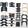 48Pcs Funny Costume Mustache Pirate Halloween Fake Beard Whisker Party Supplies