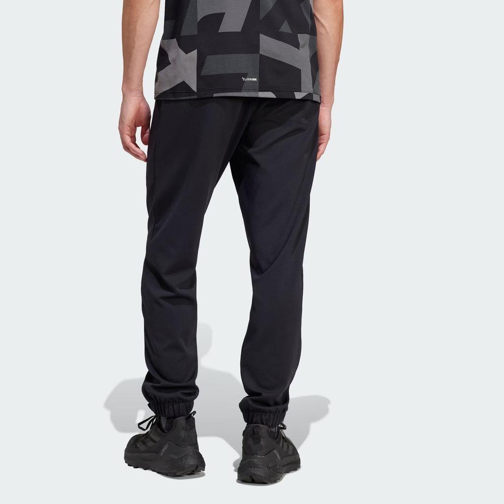 Adidas Terrex Multi Knit Джоггеры Удобные Мягкие Вязаные Спортивные Штаны с Манжетами Мужские Джоггеры Черные JF3711
