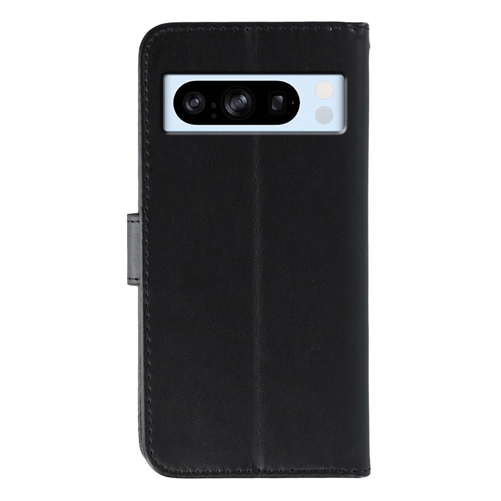 For Google Pixel 8 Pro Case PU Leather Flip Wallet Phone Cover with Strap