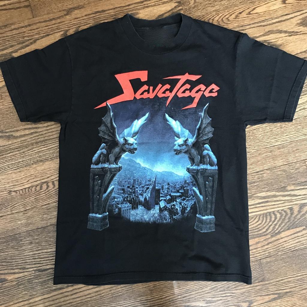 Savatage Dead Winter Dead Tour Тяжелый Хлопок Черная S-234XL Унисекс Рубашка