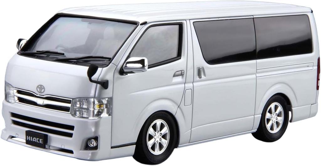 Aoshima Bunka Kyozai The Tuned Car 3 Boxystyle TRH200V Hiace Super GL Пластиковая модель в наборе ООО. (АОСИМА) нет. 1/24 '10 (Toyota)