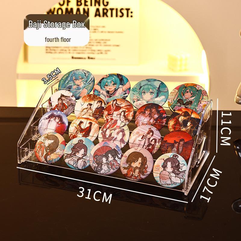 Pop Mart Acrylic Dustproof Display Box for Blind Box Figures
