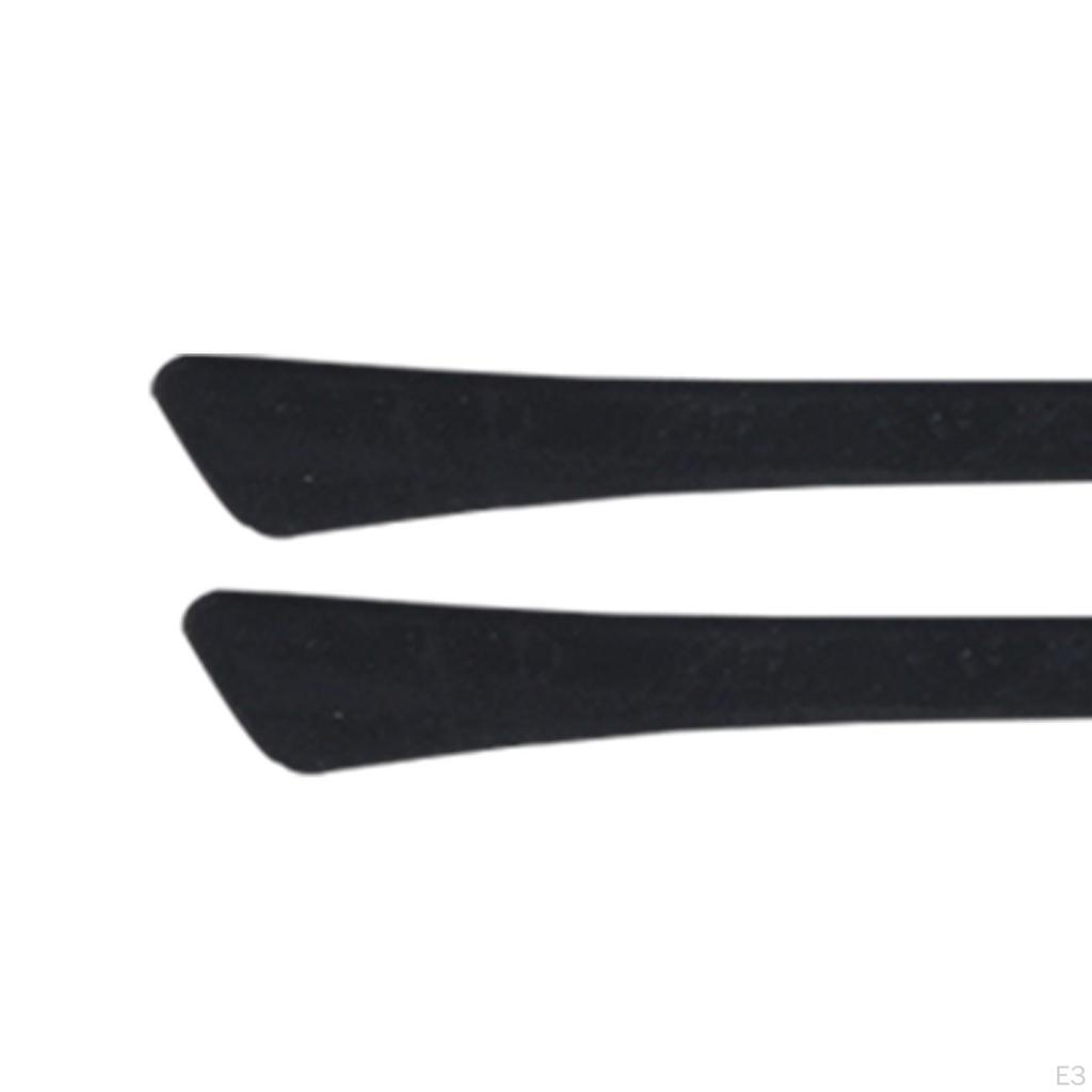 10 Pieces Silicone Eyeglass End Tips, Ear Sock Tubes Sunglasses Accessories Soft Temple Tips Comfort