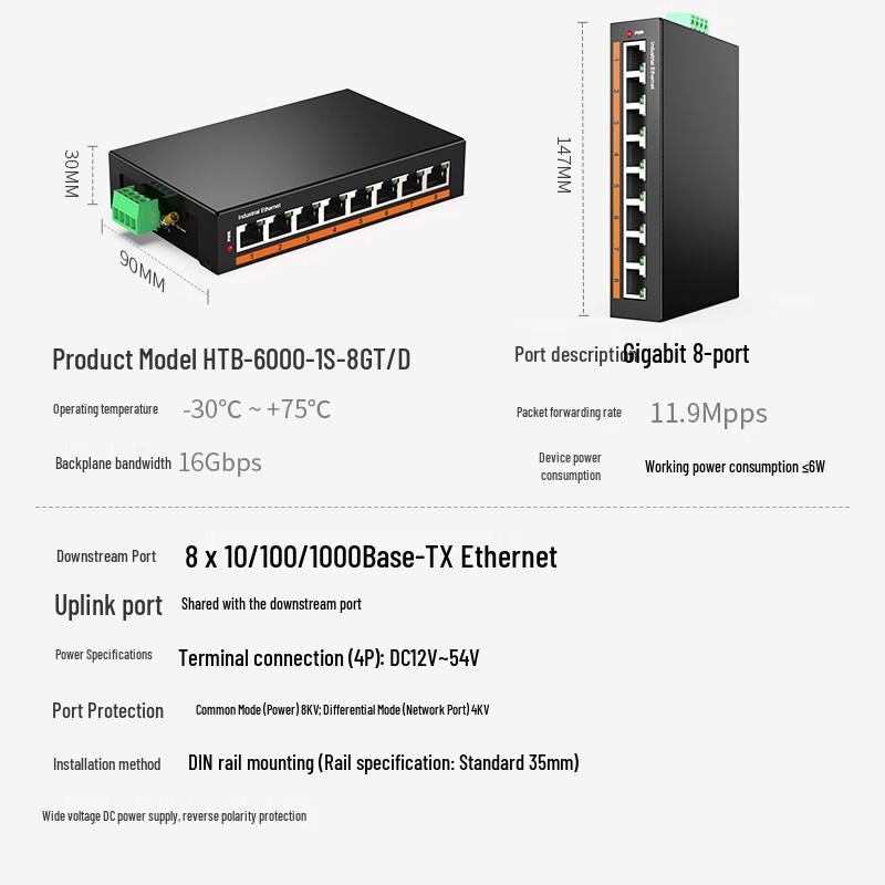 netLINK Industrial Grade Ethernet Switch