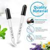1Ml Glass Scale Dropper Rubber Head Scale Pipette Dropper Essential Oil Bottle Straw For School Home Science Measuring Transfer