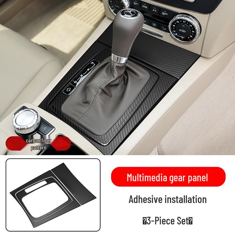 08-13 C-Class W204 C180/C200/C260/C300 Декоративная наклейка на панель переключения передач
