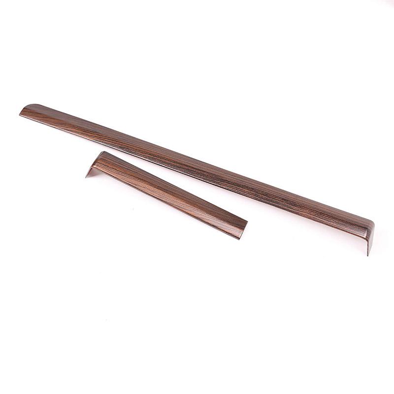 Зерно сосновой древесины для Toyota Land Cruiser Prado FJ150 150 2010-2018, автомобильный ABS, внутренняя отделка пассажирской стороны, полоса, накладка для