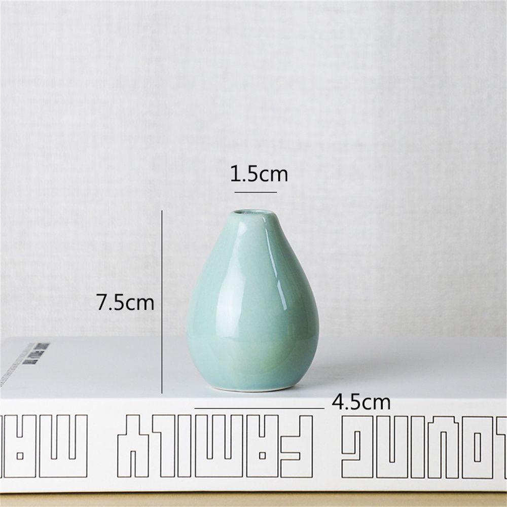 Украшения для комнаты Искусственные цветы Бутылка Современная мини-художественная ваза Керамическая ваза