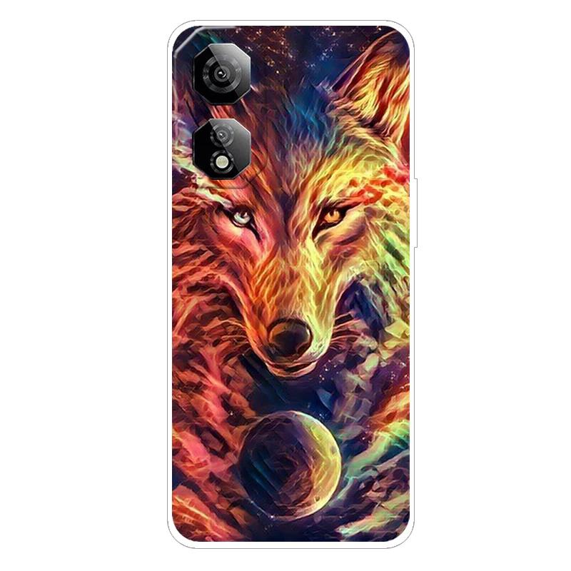 Для ZTE nubia Neo 2 Прозрачный чехол Z2352N Мультяшный Крутой Силиконовый Чехол для Телефона Для Nubia Neo 5G 8150N Прозрачный Мягкий TPU Защита