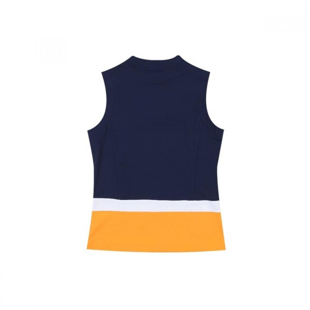 OnOff Women Cut Off Sleeveless Navy Of9803la
