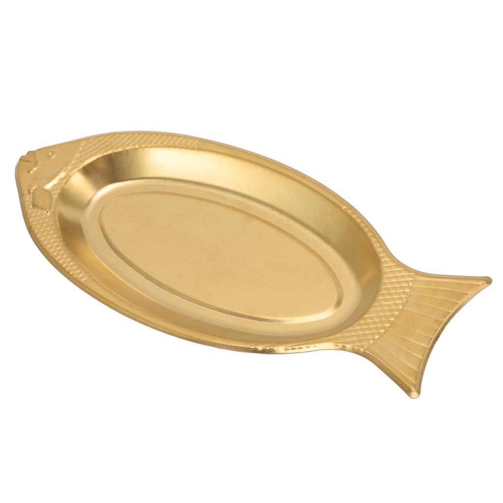 Serving Platter Fish Shaped Stainless Steel Extremely Thick Fish Platter Dishes for Birthday