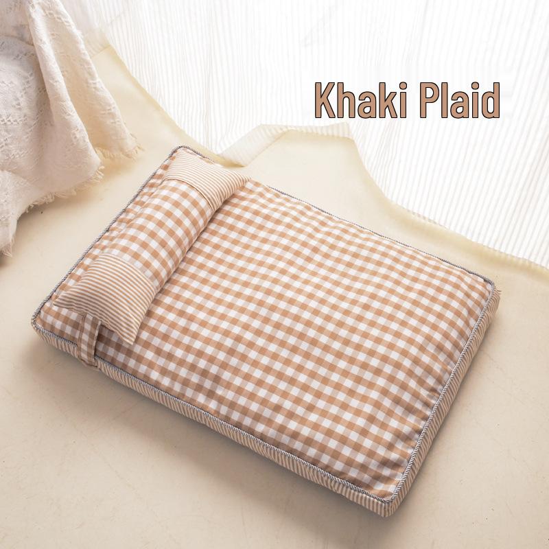 Съемная и моющаяся лежанка для питомцев на все сезоны - Подушка-мат для собак и кошек