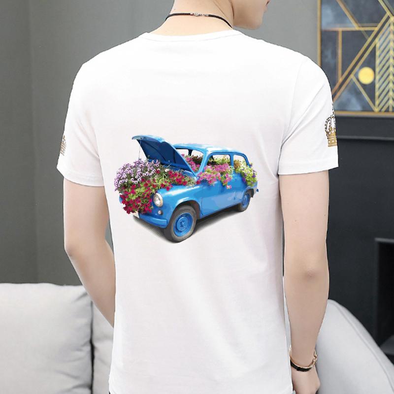Цветочная автомобильная нашивка A-Level, моющиеся теплопередающие нашивки, футболка, джинсы, наклейки, новый дизайн, аксессуары «сделай сам», нашивка