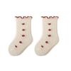 Infant Kids Girl Cotton Socks Baby Ruffles Vintage Floor Socks 0-5Y Baby Children Socks For Princess Cute Socks Flower