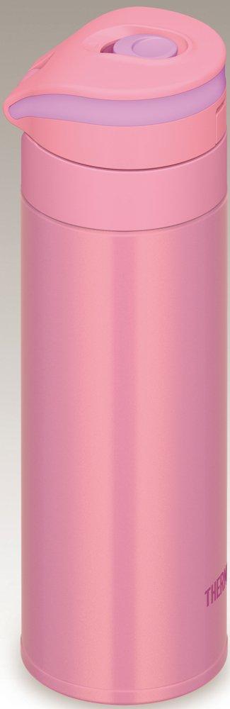 Thermos Vacuum Insulated Portable Water Mug Open Pink P [One-Touch Type] 0.35L JNS-350