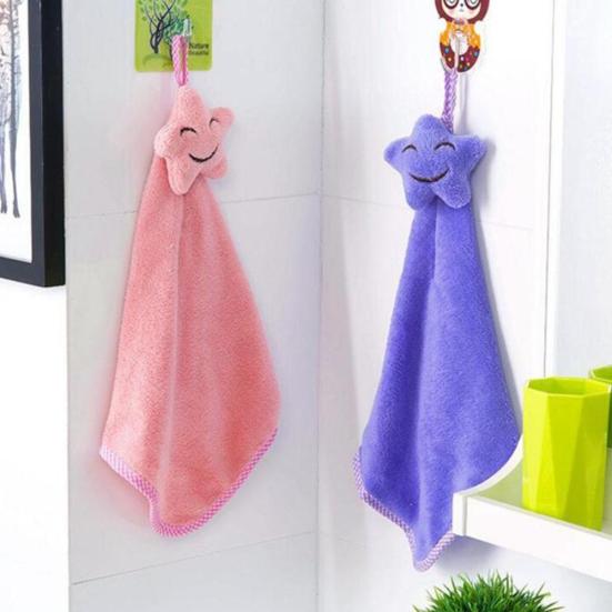 Cute Soft Hanging Hand Towel