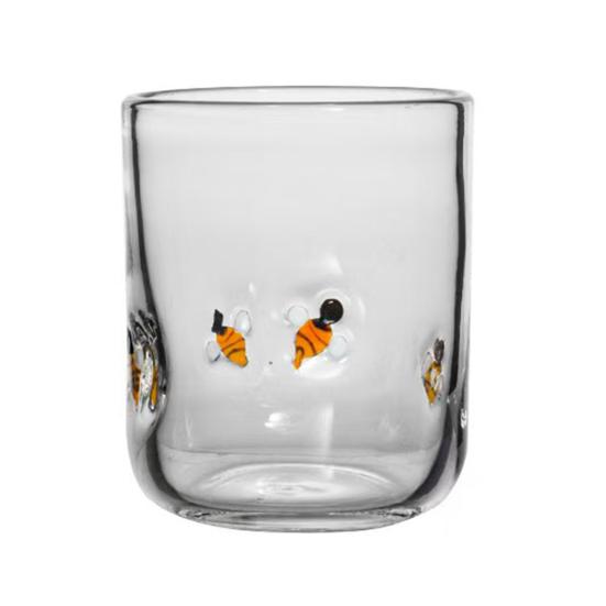 Yousheng Christmas Icon Glass Holiday Themed Stemless Drinking Glasses Unique Texture Design Glassware Christmas Thanksgiving Party Decor