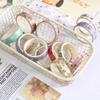 5 рулонов романтичные цветы банты звезды васи-лента в стиле инс DIY декоративная лента принадлежности планер дневник блокнот украшения