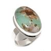 Chrysoprase Gemstone 925 Sterling Silver Jewelry Ring Size 10