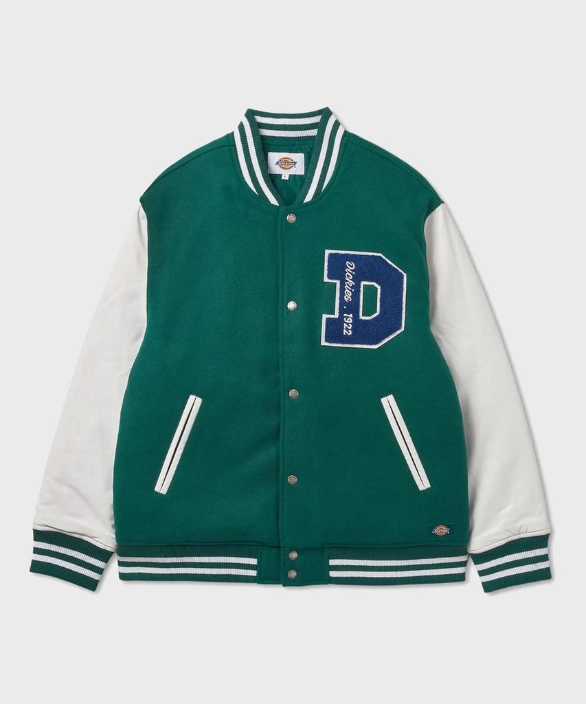 Dickies Padded Relaxed Baseball Jacket Aventurine