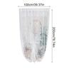1Pc Pulling Curtain French Lace Fashion Insect Prevention Aesthetic Beauty Door Curtain Polyester Decorative Pattern