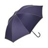 Francfranc Blackout Piping Long Navy Both Sunny and Rainy Umbrella, 50cm, (For Days)