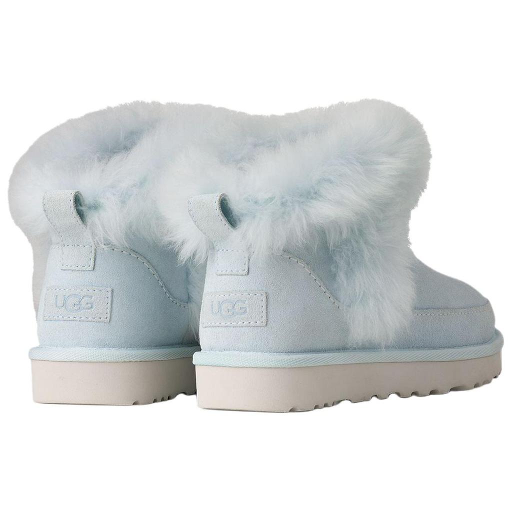 UGG Classic Novelty Sheepskin Warm Simple Comfortable Snow Boots Women Boots Blue 1173832-REF
