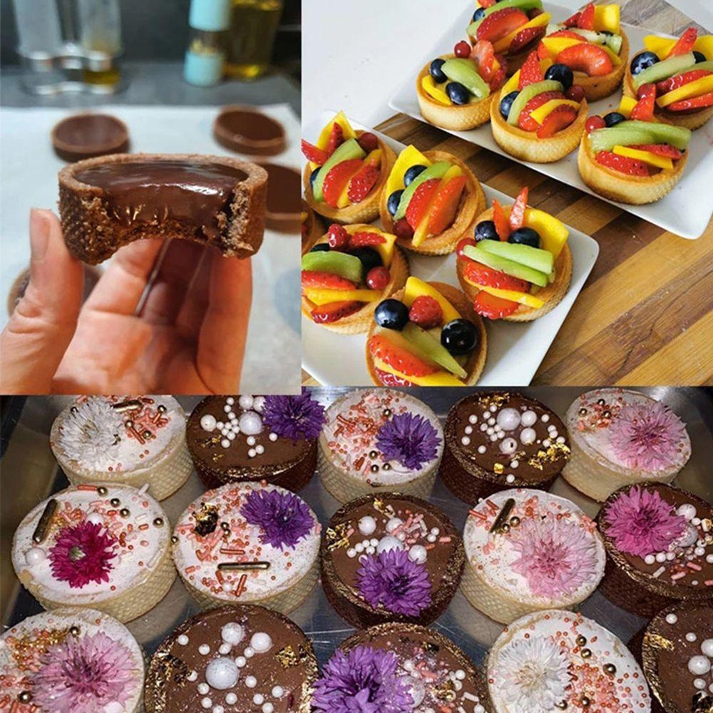 Форма для торта из перфорированной нержавеющей стали «сделай сам», круглая форма для тарталеток