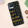Gym Fitness Bodybuilding Case For Realme 15 Pro GT7 GT6 C75 C65 C67 C61 C53 C55 C51 C35 C63 C71 11 12 13 14 Pro Plus