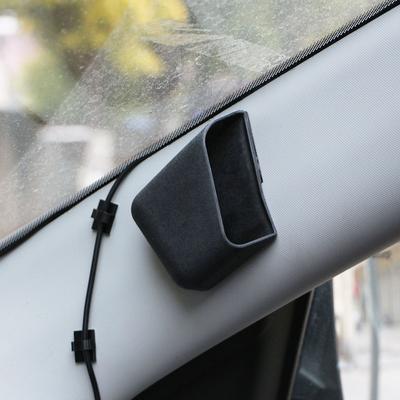 Автомобильный универсальный бокс для хранения на стойке, держатель для телефона, сигарет, очков, сигар, лоток для IC-карт, контейнер-органайзер, аксессуары