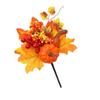Pumpkin Berry Branches Pumpkin Maple Leaf Decor Artificial Maple Leaf Halloween Decor  Festival