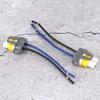 2Pcs H11 H8 Female Adapter Wiring Harness Socket Connector for Fog Light Headlamp