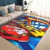 3D Коврик для пола 'Hot W-Wheels Monster Racing Car', Ковер для гостиной, детской спальни, под диван, Прикроватный коврик, Нескользящий коврик