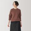 MUJI Double Knit Size S Women's Sweatshirt, Brown, (BB2R4A4A)