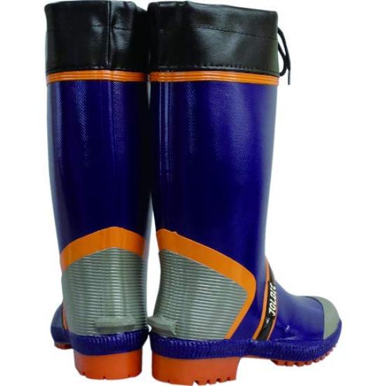 Fukuyama Rubber Mesh Fiber Color Boots Jordic Navy DX-2 25.5cm