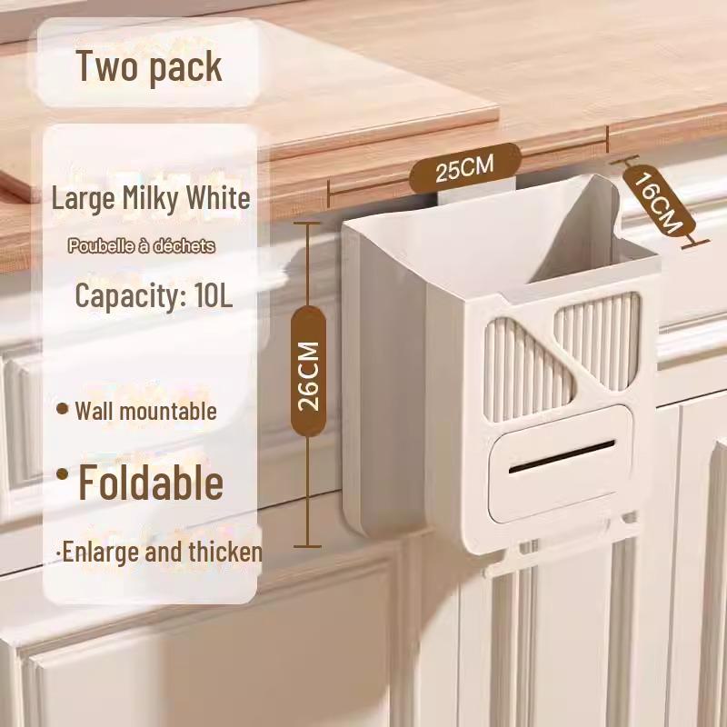 Многофункциональный складной кухонный шкаф для мусора с большим отверстием