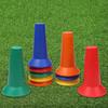 Soccer Cone Agility Training Sports Cone Plastic Field Cone Marker for Basketball Football Roller Skating Drills Obstacle Courses