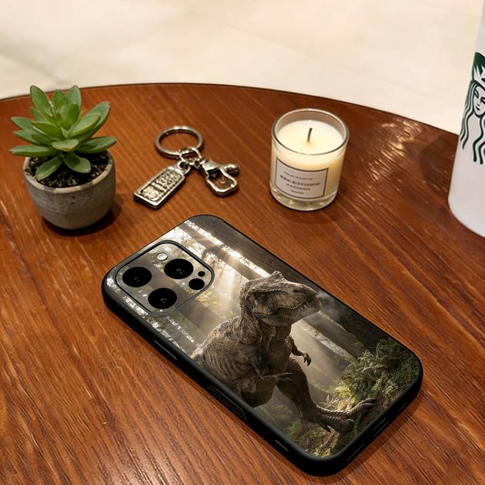 Dinosaur Phone Case Silicone Soft For IPhone 17 16 15 14 13 12 11 X XR Plus Pro Max Plus