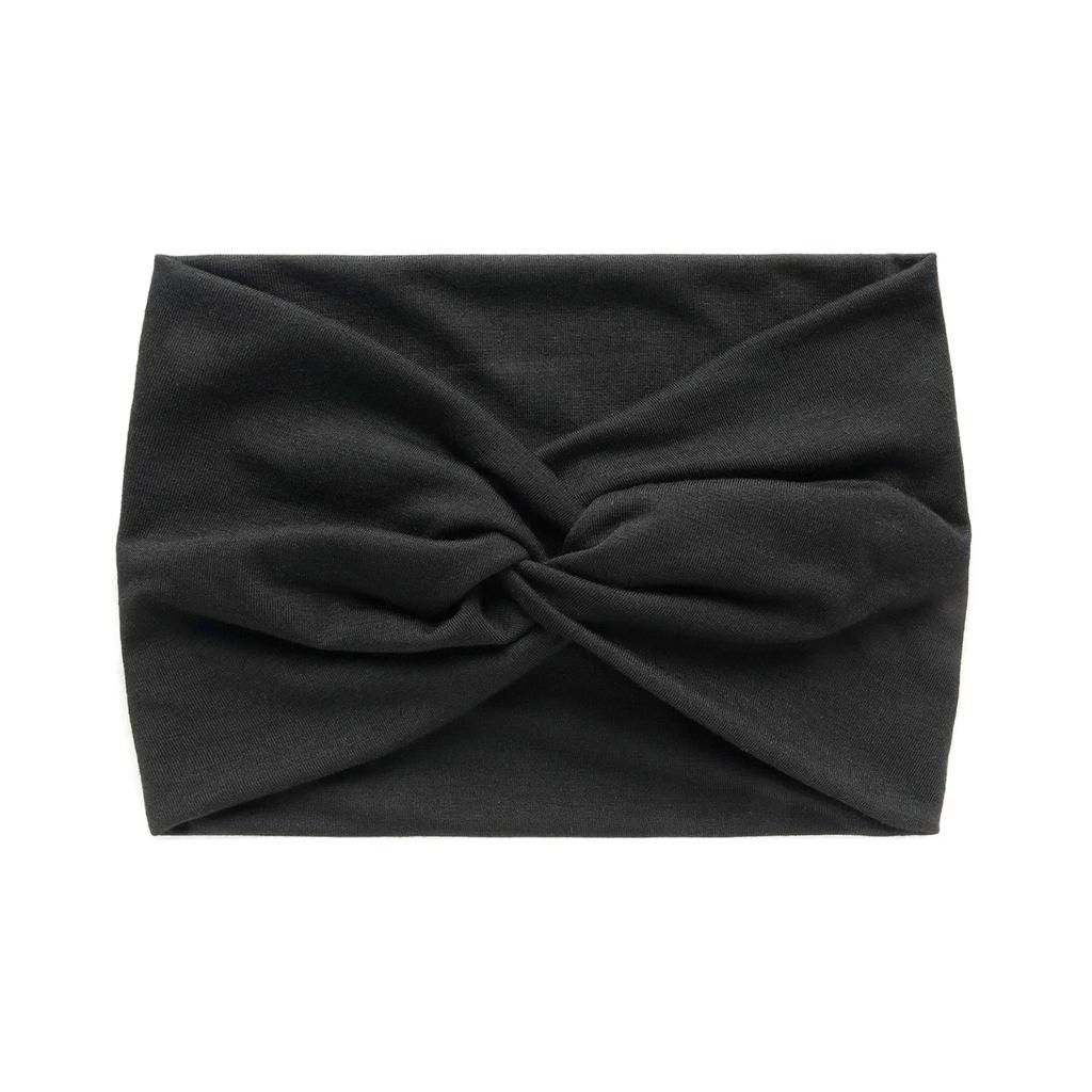 Аксессуары для волос скрученные очень большие толстые широкие повязки-тюрбаны для тренировок повязки на голову для женщин