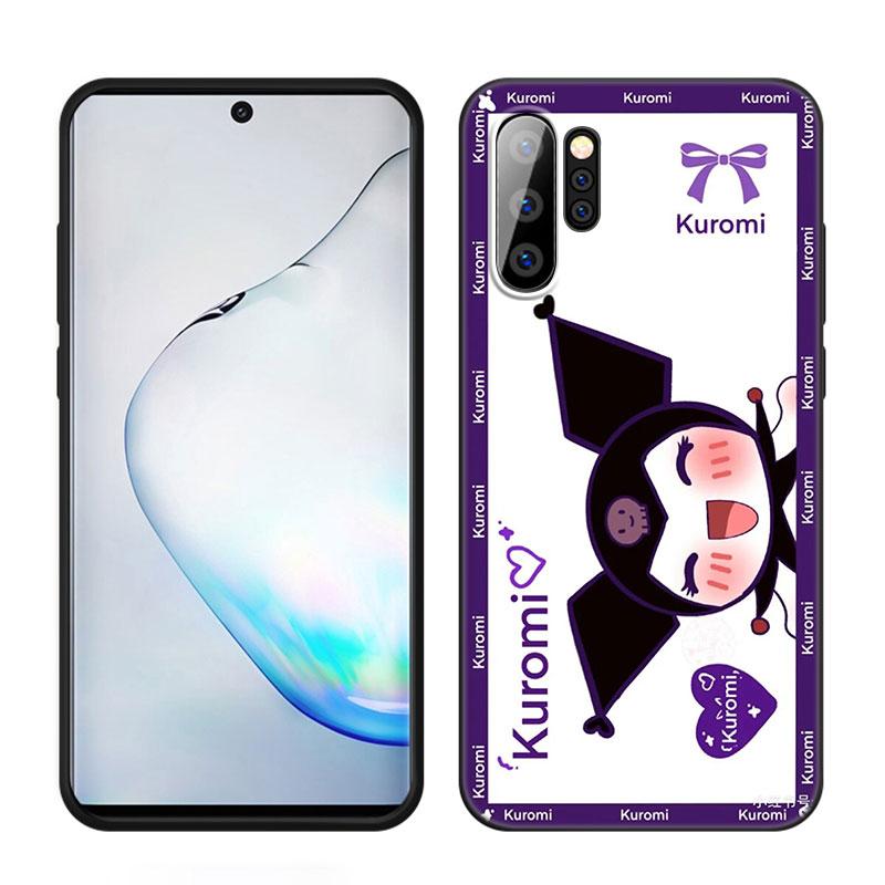 Чехол для телефона Kuromi Melody для Samsung Note 10 Lite 20 Ultra M04 M13 M32 4G M14 M33 M34 M42 M52 M53 M54 M55 5G M11 M12 M21 M31 M51