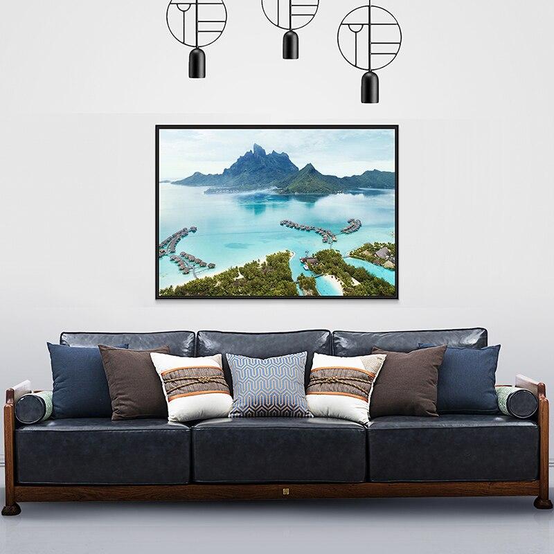 Украшение Эйфелева башня Пизанская башня Статуя Свободы Картина на холсте Известный архитектурный пейзаж Репродукции Украшение Плакат