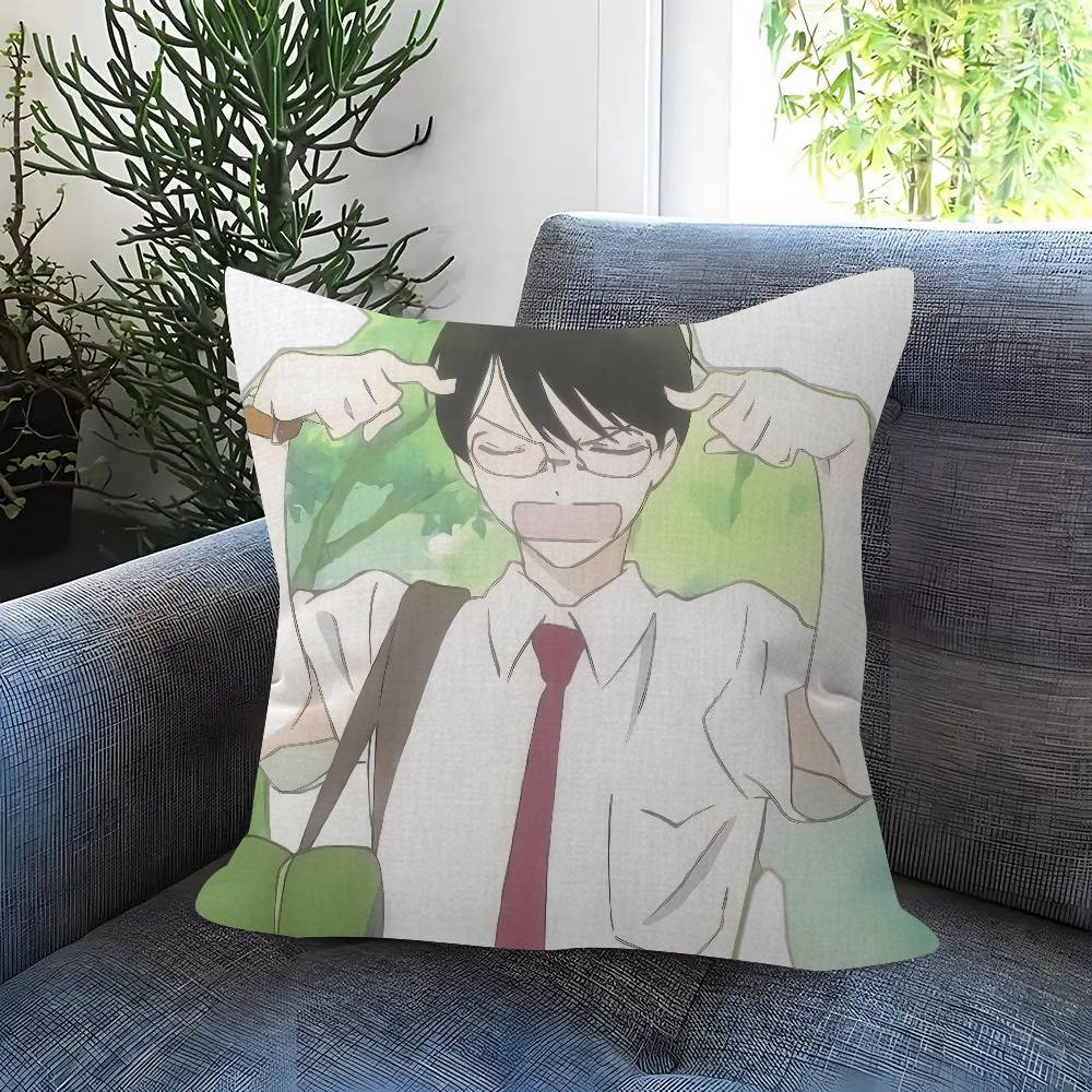Аниме Doukyuusei Рихито Садзё Хикару Кусакабе Наволочка Дюймы Сельский Декор Домашние Декоративные Подушки для Дивана