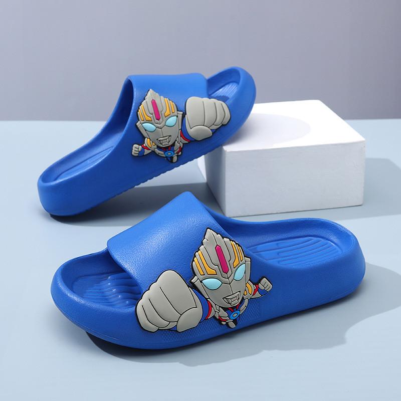 Марио Мультяшный Персонаж Детские Шлепанцы Удобные Летние Домашние Тапочки