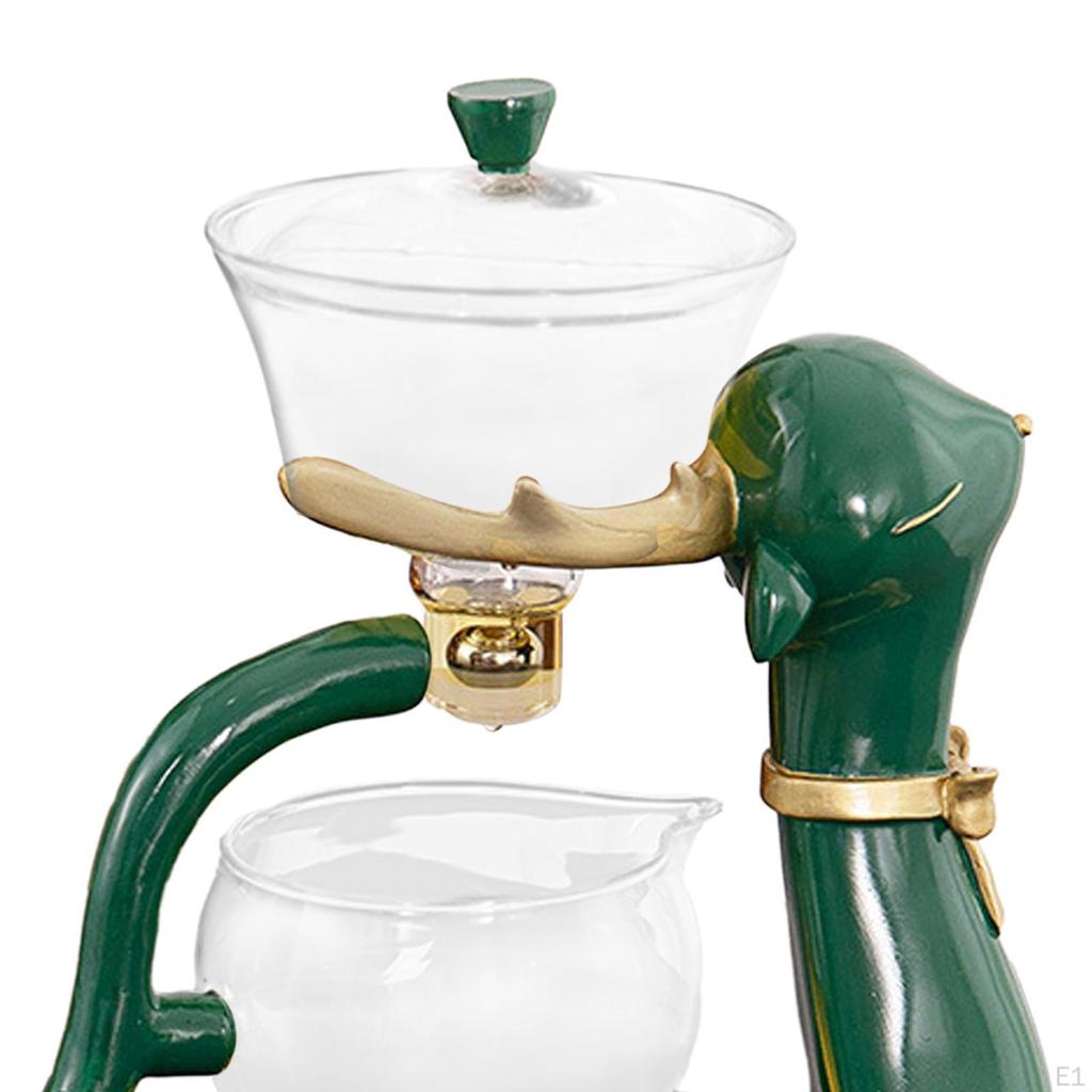 Tea Infuser Pot Kungfu Glass Set for Office Outdoor Camping House