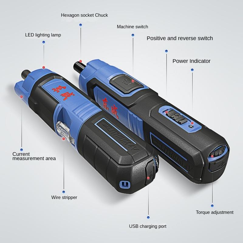 Dongcheng Electric Screwdriver Electric Batch DCPL03-5 Driver Перезаряжаемая маленькая электрическая отвертка Электрическая отвертка