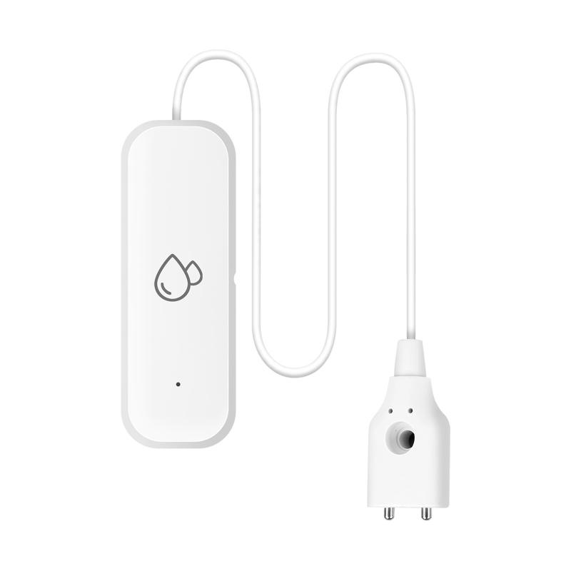Aubess Tuya WiFi ZigBee Детектор утечки воды Датчик утечки воды с зуммером Детектор перелива через удаленный мониторинг Smart Life