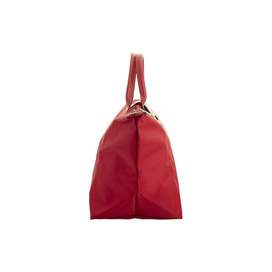 Longchamp Нейлоновая сумка-пельмень Сумка на руку Обычная Женская Красная