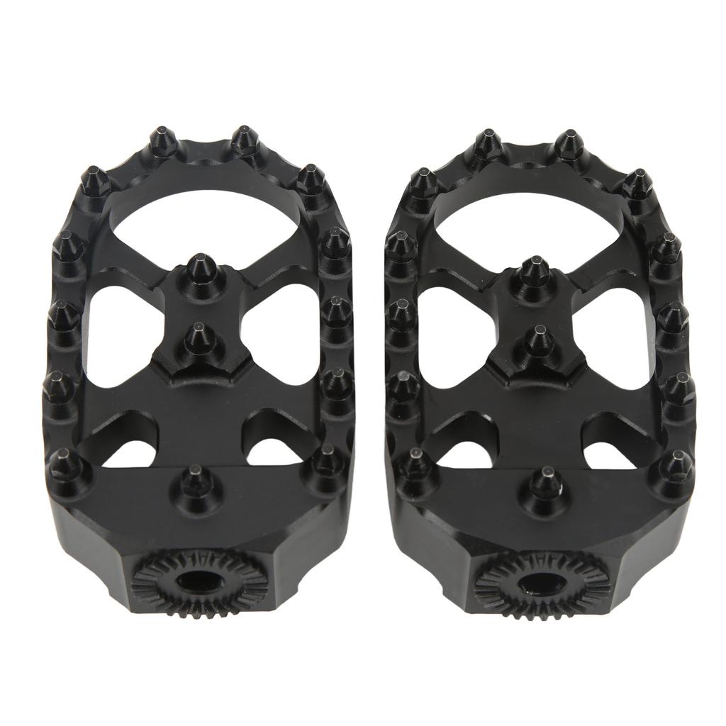 2 шт. передние подножки CNC алюминиевые анодированные противоскользящие сменные для R1200GS R1250GS LC черные